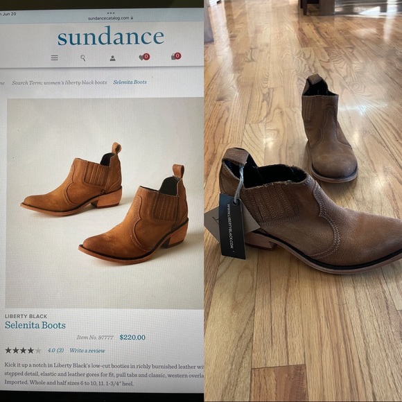 Liberty Black Shoes | Nwt Liberty Black Boots from Sundance | Color: Black | Size: 9 | Johnnywhip's Closet
